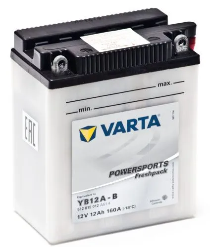 Фото varta powersports fp 12v/12ач (yb12a-b)