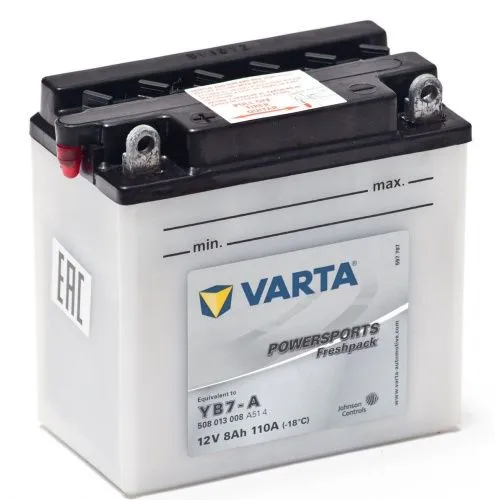 Фото varta powersports fp 12v/8ач (yb7-a )