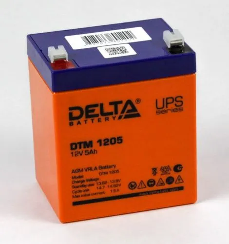 Фото delta dtm 1205 12v 5ач