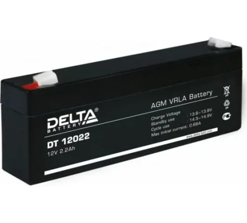 Фото delta dt 12022 12v 2,2ач 