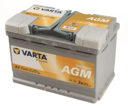 Фото varta silver dynamic 6ст-70.0 (570 901 076) agm