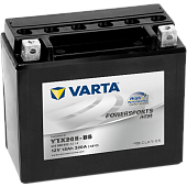 Фото varta powersports 12v/18ач (ytx20h-bs) agm