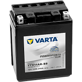 Фото varta powersports 12v/12ач (ytx14ah-bs) agm