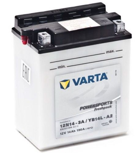 Фото varta powersports fp 12v/14ач (yb14l-b2)