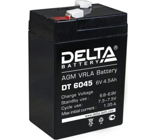 Фото delta dt 6045 6v/4,5 ач