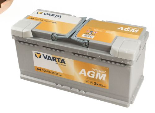 Фото varta silver dynamic  6ст-105.0 (605 901 095) agm
