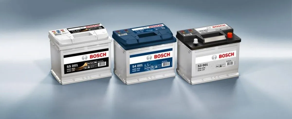 Аккумуляторные батареи Bosch S3, S4, S5