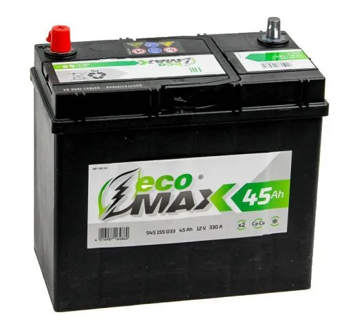 Аккумулятор EcoMax 6СТ-45.0