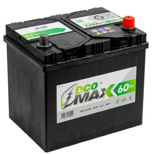 Аккумулятор EcoMax 6СТ-60.0