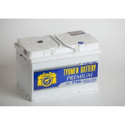 АКБ Тюмень PREMIUM 6СТ -77 LА 7 749 руб.